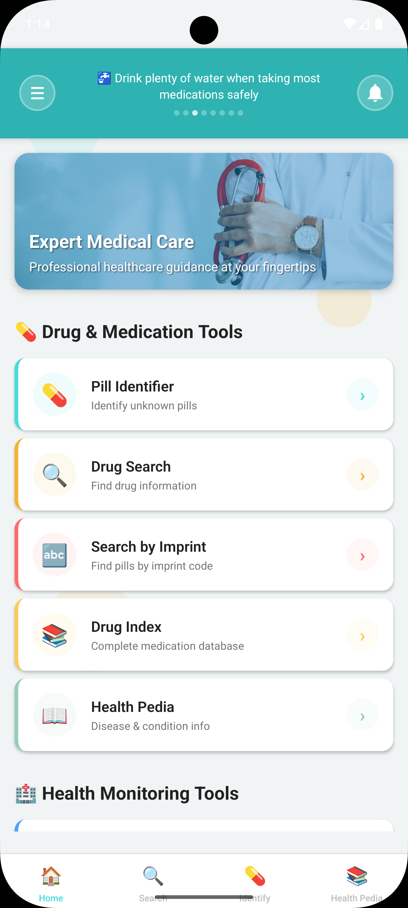 Pill Identifier App Screenshots
