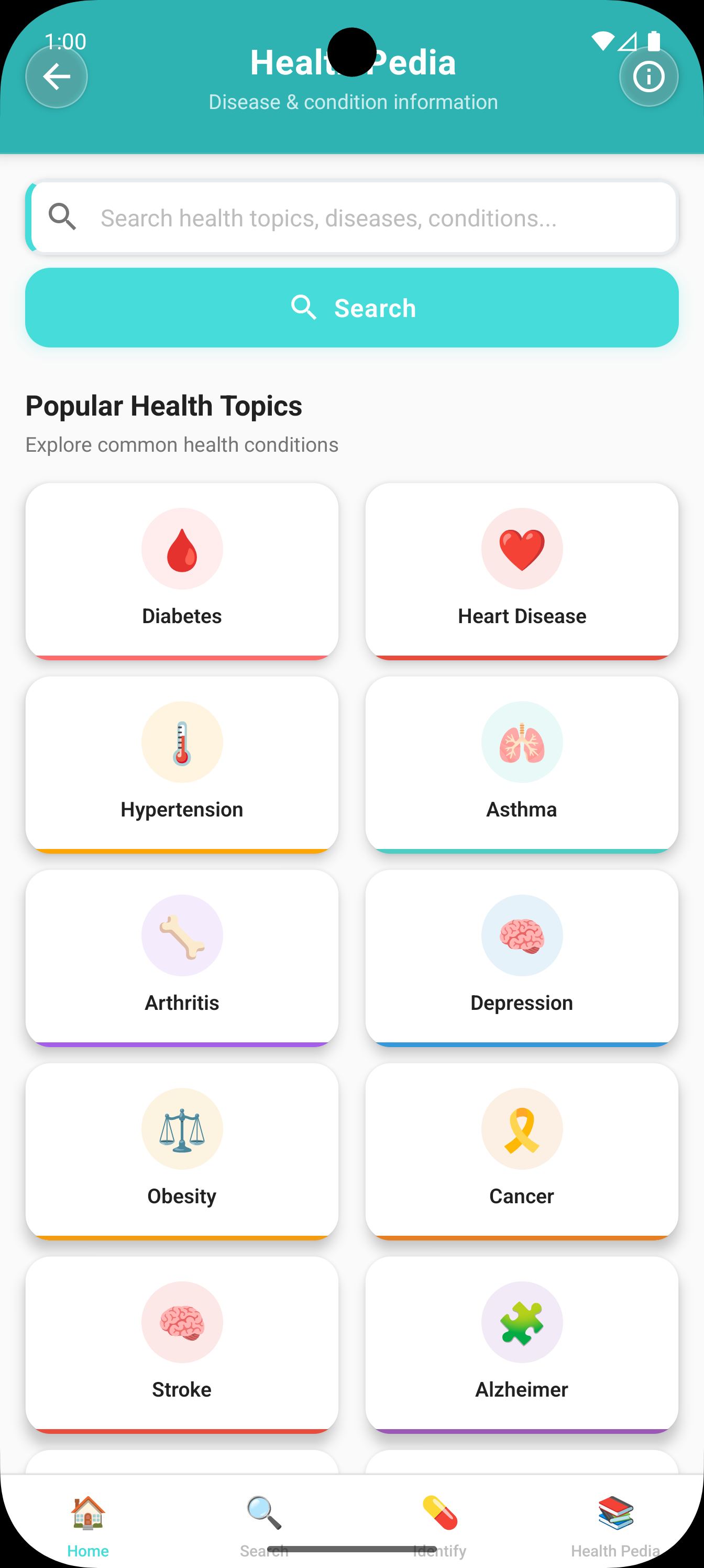 Disease analisys Pill Identifier and Drug Info